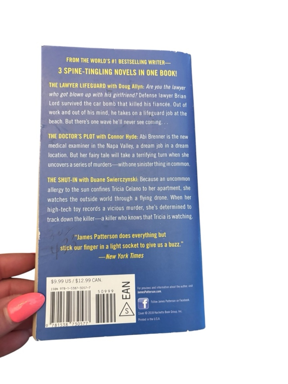 James Patterson Juror #3 Paperback Book - Picture 2 of 2